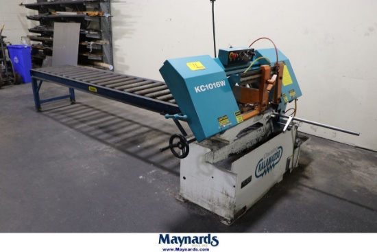 2012- Kalamazoo Kc1016W Horizontal Metal Cutting Band Saw