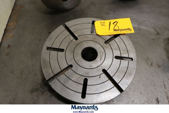 12" Lathe Faceplate