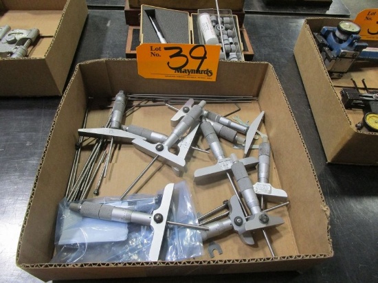 Assorted Depth Micrometers