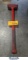 LOT OF (1) RUBBER SLEDGE HAMMER MODEL BC110B