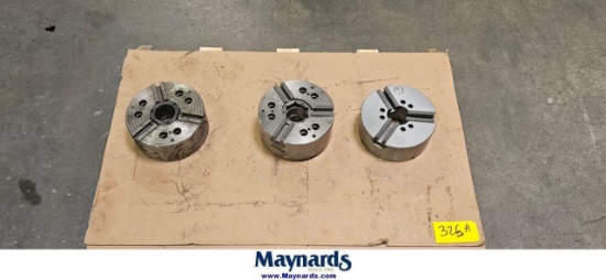 LOT OF (3) ASSORTED ROTARY CHUCKS