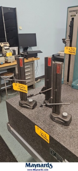 LOT OF (3) STARRETT 252 HEIGHT GAGE