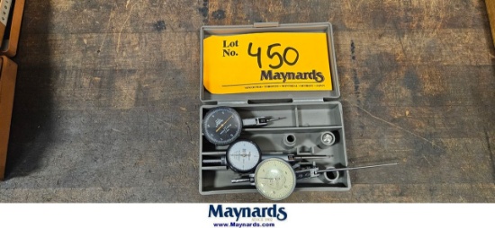 LOT OF (3) ASSORTED DIAL INDICATORS