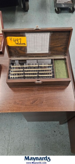 STARRETT BLOCK GAUGE SET