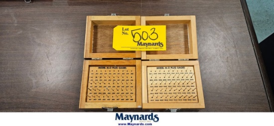 LOT OF (2) MEYER MODEL M-O PLUG GAUGE SETS