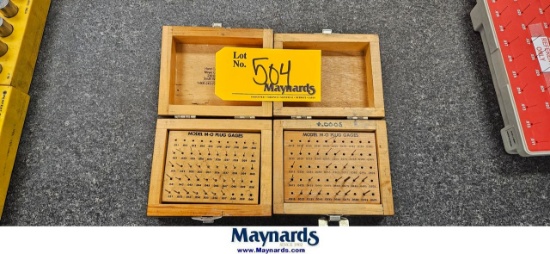 LOT OF (2) MEYER MODEL M-O PLUG GAUGE SETS