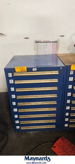 STANLEY VIDMAR (9) DRAWER STORAGE CABINET