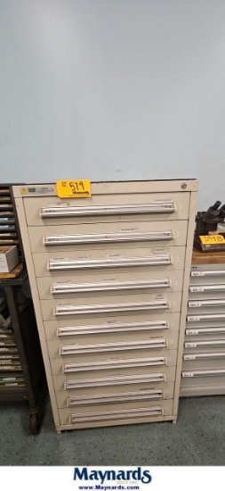 STANLEY VIDMAR (11) DRAWER STORAGE CABINET