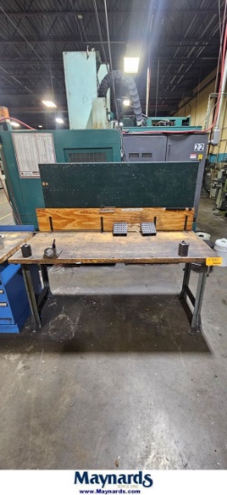 WOOD TOP WORK BENCH