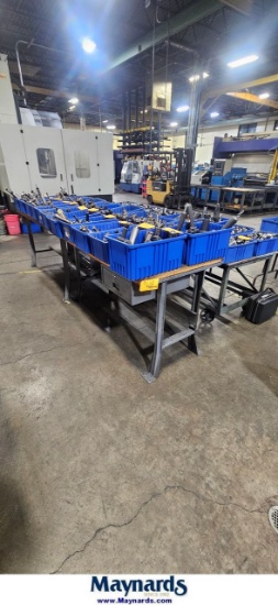 (1) DRAWER WOOD TOP WORK BENCH