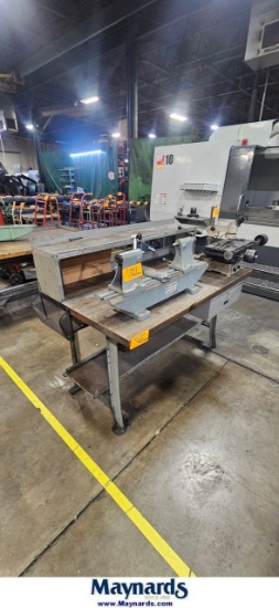 (1) DRAWER WOOD TOP WORK BENCH