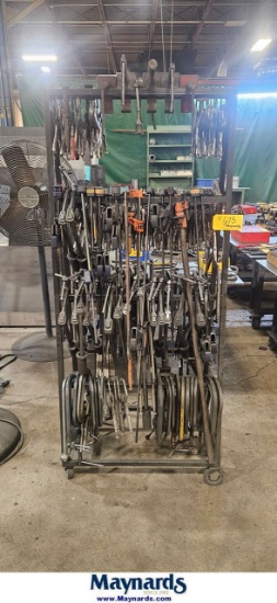 LOT OF ASSORTED CLAMPS