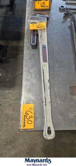 LOT OF (1) LENNOX 48" HEAVY DUTY PIPE WRENCH