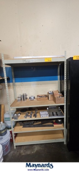 RACK OF MISC. SPARE COMPONENTS