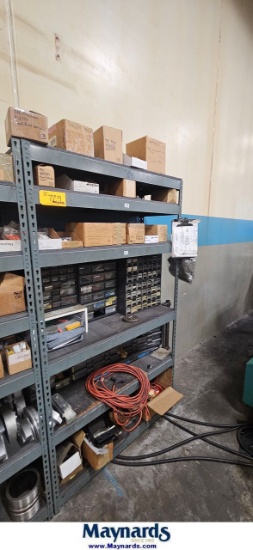 RACK OF MISC. SPARE COMPONENTS