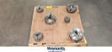 LOT OF (6) ASSORTED ROTARY CHUCKS