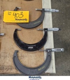 LOT OF (3) MICROMETER CALIPERS