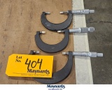 LOT OF (3) MICROMETER CALIPERS