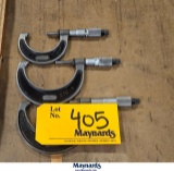 LOT OF (3) MICROMETER CALIPERS