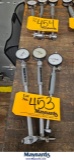LOT OF (3) MITUTOYO DIAL BORE GAUGES