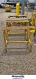 LOT OF (4) SAW HORSES