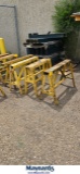 LOT OF (4) SAW HORSES