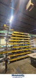 LOT OF (1) CANTILEVER RACK