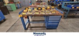 (5) DRAWER LISTA WOOD TOP WORK BENCH