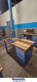 (5) DRAWER LISTA WOOD TOP WORK BENCH
