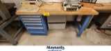 (5) DRAWER LISTA WOOD TOP WORK BENCH