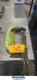 LOT OF (4) C-CLAMPS