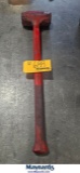 LOT OF (1) RUBBER SLEDGE HAMMER MODEL BC110B