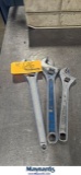 LOT OF (3) WRENCHES