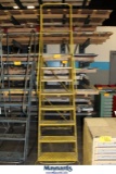 10' ROLLING STEP LADDER