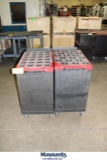 LOT OF (2) TOOL HOLDER CARTS