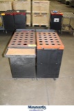 LOT OF (2) TOOL HOLDER CARTS
