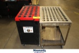 LOT OF (2) TOOL HOLDER CARTS