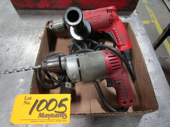 (2) Milwaukee 0234-1 1/2" Magnum Hole Shooter