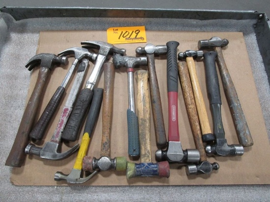 Lot of (14) Hammers, Claw , Ball Pean and Dead Blow