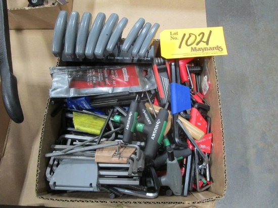 Lot of Allen Head Wrenches