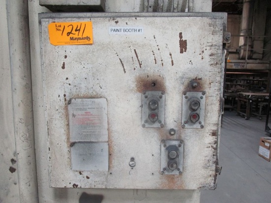 (3) Paint Booths 1,2 & 3 (Buyer is Responsible for Patching or Building Repairs)