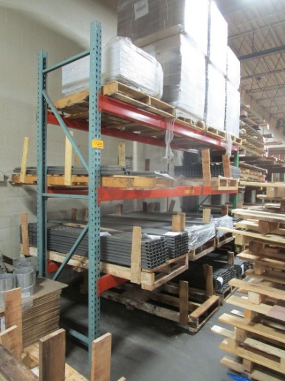(1) Sections of Husky Pallet Racking with 10'H x 36