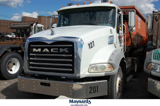 2019 Mack Model GR64B Roll-Off Truck with Roll Off Dumpster(Truck #127)