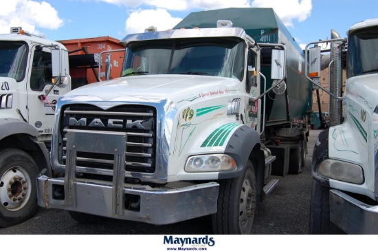 2017 Mack Model GU813 Roll-Off Truck with Roll Off Dumpster(Truck #119)