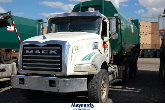 2019 Mack Model GR64B Roll-Off Truck with Roll Off Dumpster(Truck #118)