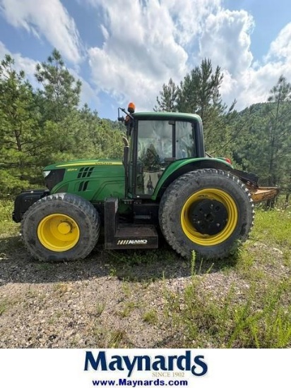 2016 John Deere 6125m Tractor