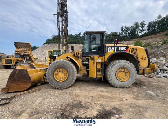 2011 Caterpillar 980k Wheel Loader