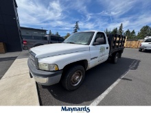 2001 Dodge Ram 3500 Flatbed Truck