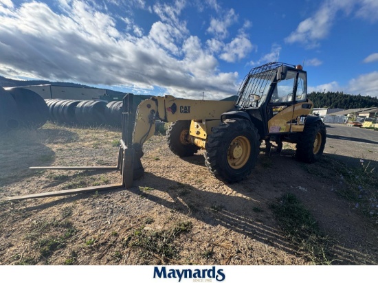 Caterpillar 9,000 Lb. Cap. Diesel Telehandler (Model TH460B)