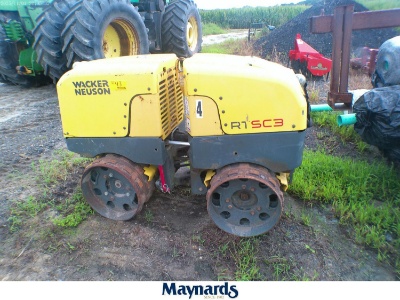 2016 Wacker Neuson Model RTSC3 Trench Roller